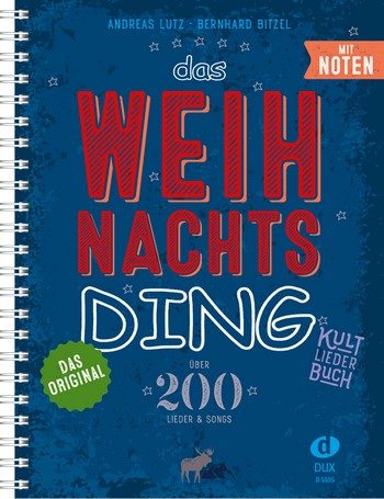 Das Ding Weihnachten Songbook Melodie/Texte/Akkorde Din A4 Ringbindung - Musik-Ebert Gmbh