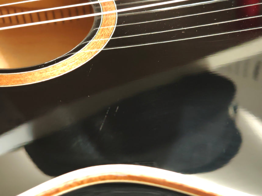 ORTEGA Family Series 4/4 48mm Konzertgitarre - schwarz + Tasche (B-Ware)