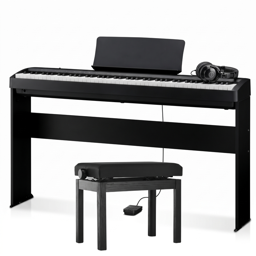 Kawai ES-60 Home-Bundle mit Ständer, Bank und Kopfhörer – bundle-hero