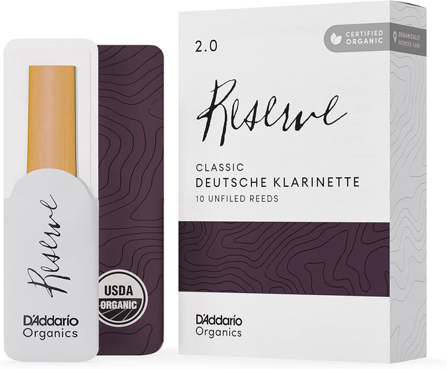 D'Addario Woodwinds Reserve Klarinette deutsch 10er Pack verschiedene Stärken - Musik-Ebert Gmbh