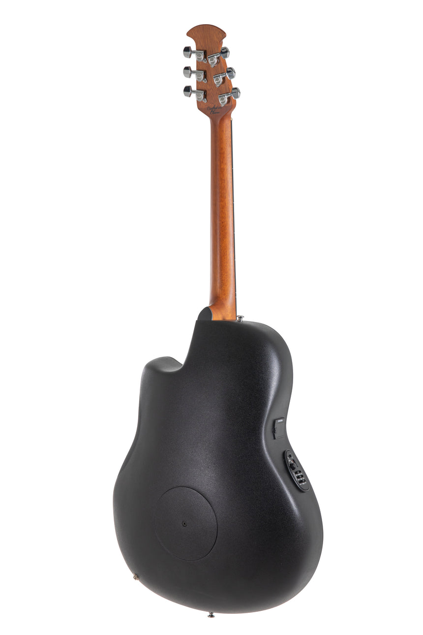 Ovation Celebrity Elite Plus CE44P Mid Cutaway Acoustic Guitar Dark Tiger Eye