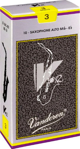 Vandoren V12 Alt Saxophonblatt 10er Pack verschiedene Stärken - Musik-Ebert Gmbh