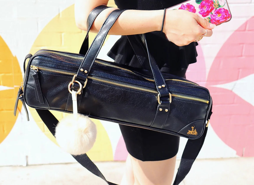 Flutescooter Bag für Querflöte aus veganem Leder - Musik-Ebert Gmbh