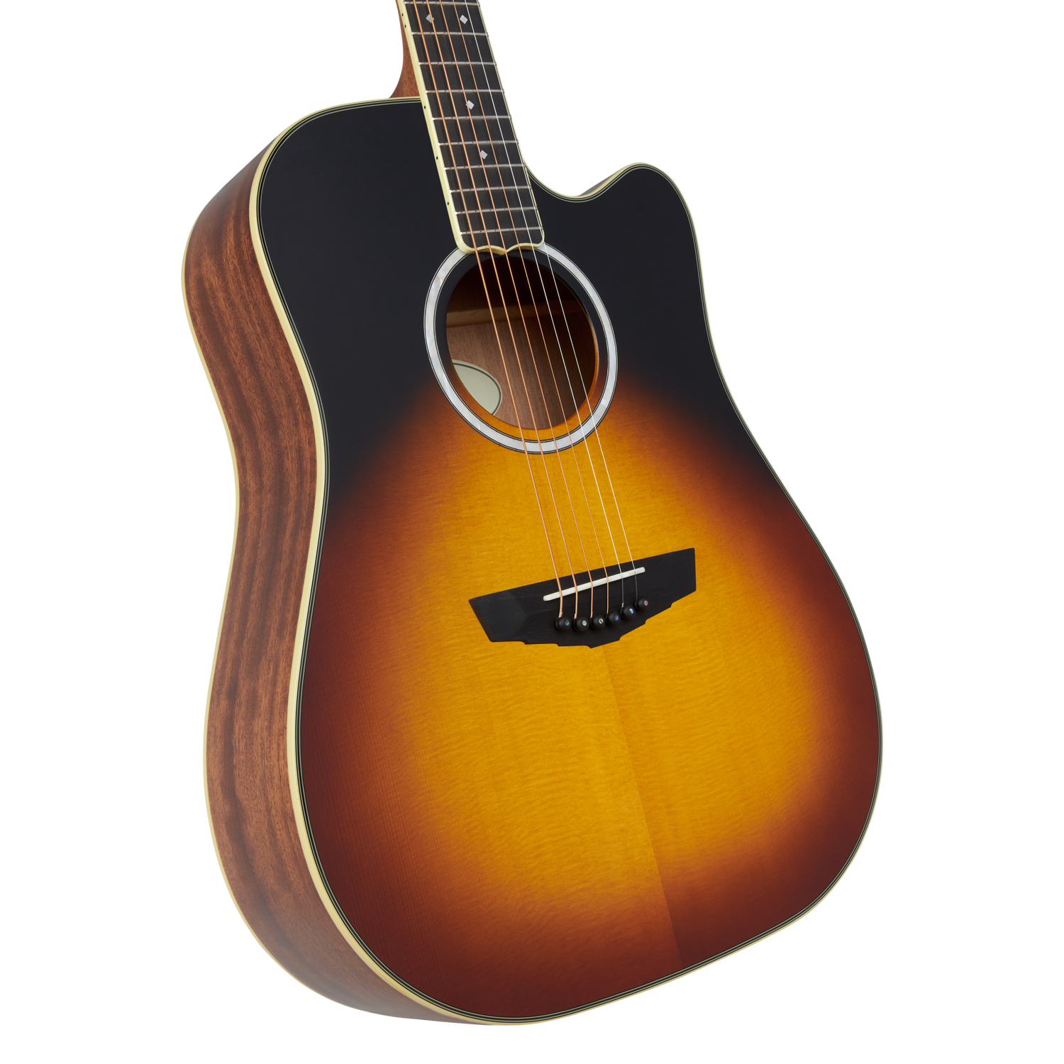 D' ANGELICO Excel Bowery Vintage Sunset mit Tasche - Musik-Ebert Gmbh