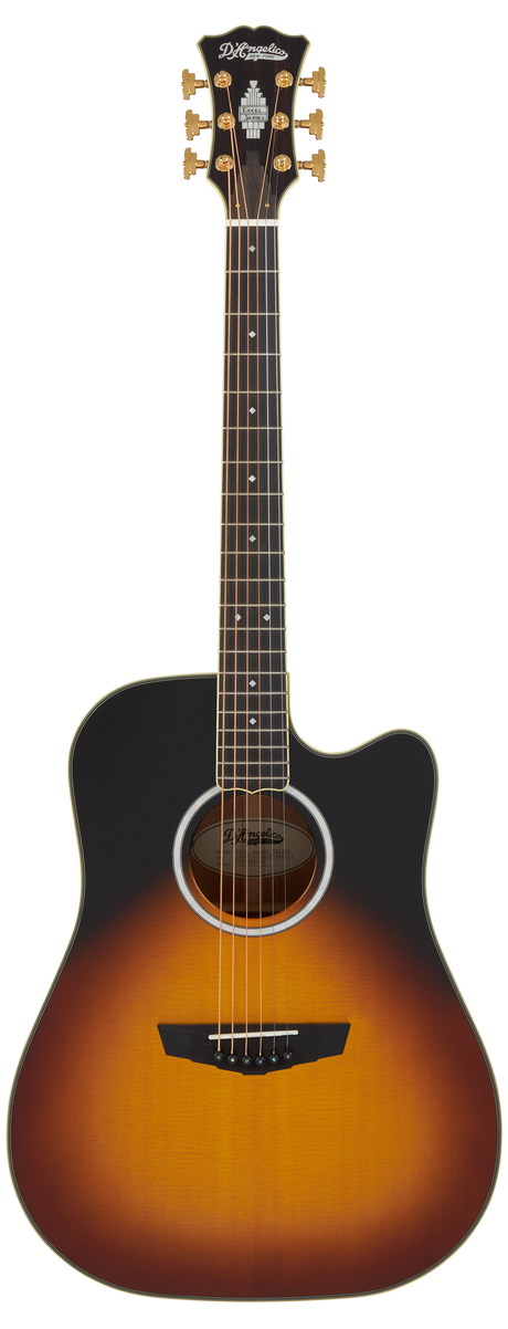 D' ANGELICO Excel Bowery Vintage Sunset mit Tasche - Musik-Ebert Gmbh