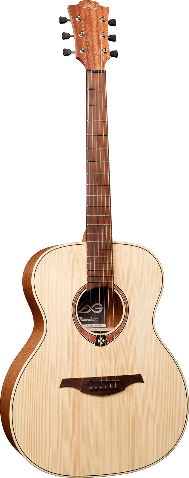 LAG Westerngitarre Tramontane Linkshändermodell GLA TL70A-NAT - Musik-Ebert Gmbh