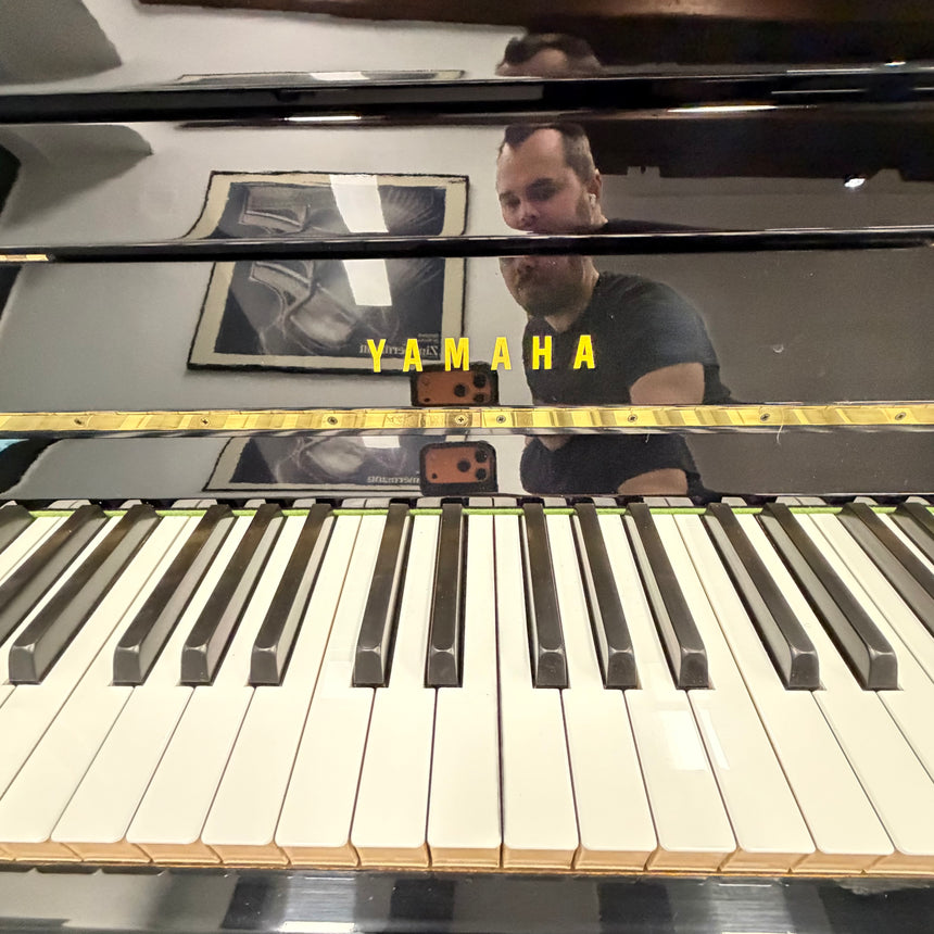 Yamaha Klavier P 2 Occasion – schwarz poliert, Bj. 1975, Made in Japan (gebraucht)