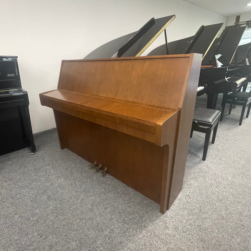 W.Schimmel Klavier 112/5 Occasion Nussbaum dunkel Bj. 1985 sehr guter Zustand (gebraucht) - Musik-Ebert Gmbh