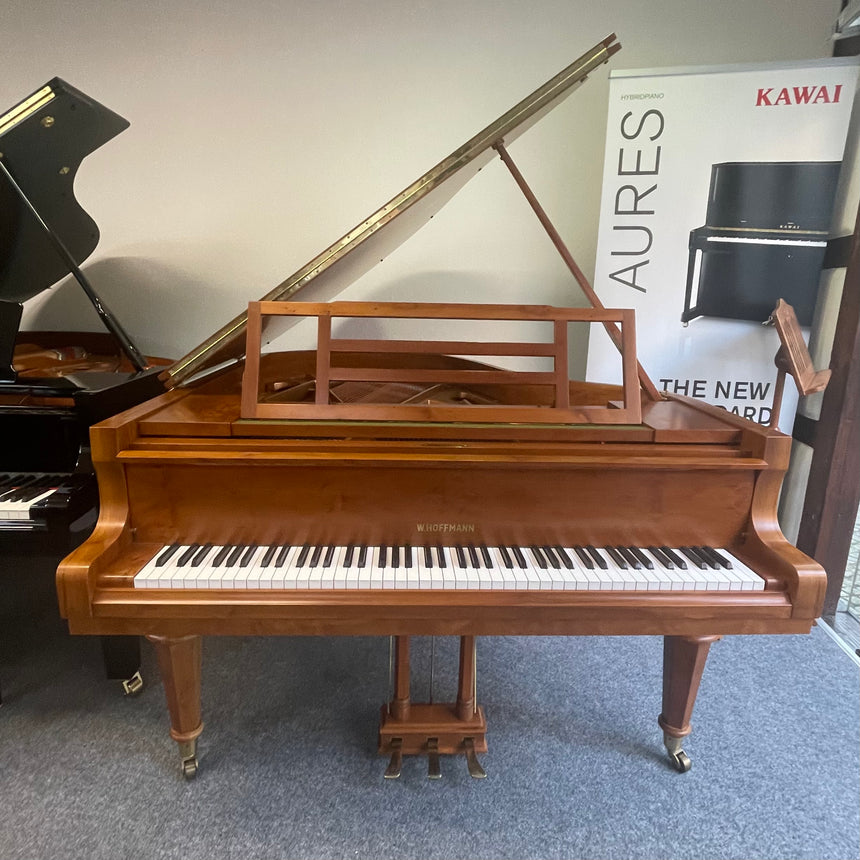 W.HOFFMANN Flügel 173 Klassik Wurzel Nussbaum Occasion Bj. 1990, Bestzustand Made in Germany (gebraucht)