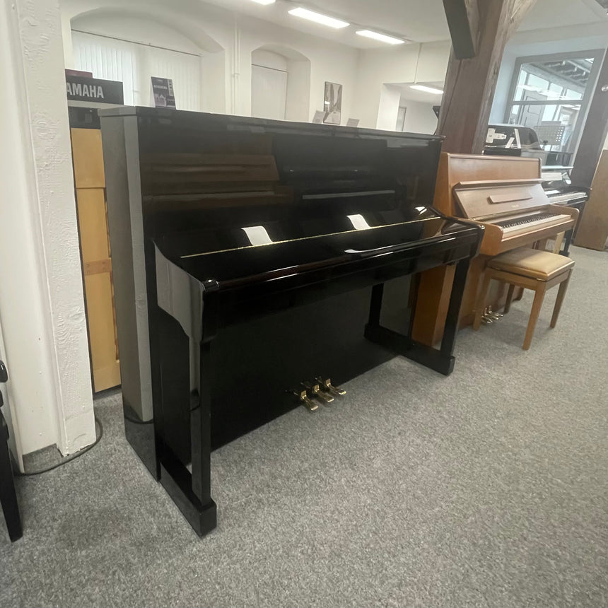 SCHIMMEL Klavier 116S mit Silent schwarz poliert Occasion Bj. 2004, sehr guter Zustand (gebraucht)