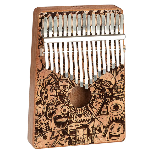 Sela Art Series Kalimba 17 Little Monster Laser - Musik-Ebert Gmbh