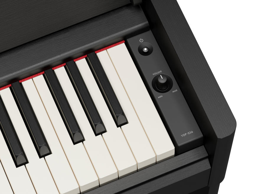 Yamaha YDP-S56 Schwarz – Perspektive