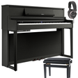 Roland LX-5 Schwarz Matt Bundle mit Bank und Kopfhörer - Musik-Ebert Gmbh