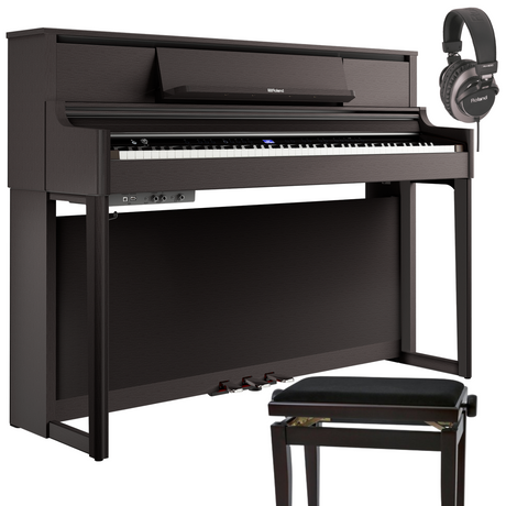 Roland LX-5 Rosenholz Bundle mit Bank und Kopfhörer - Musik-Ebert Gmbh