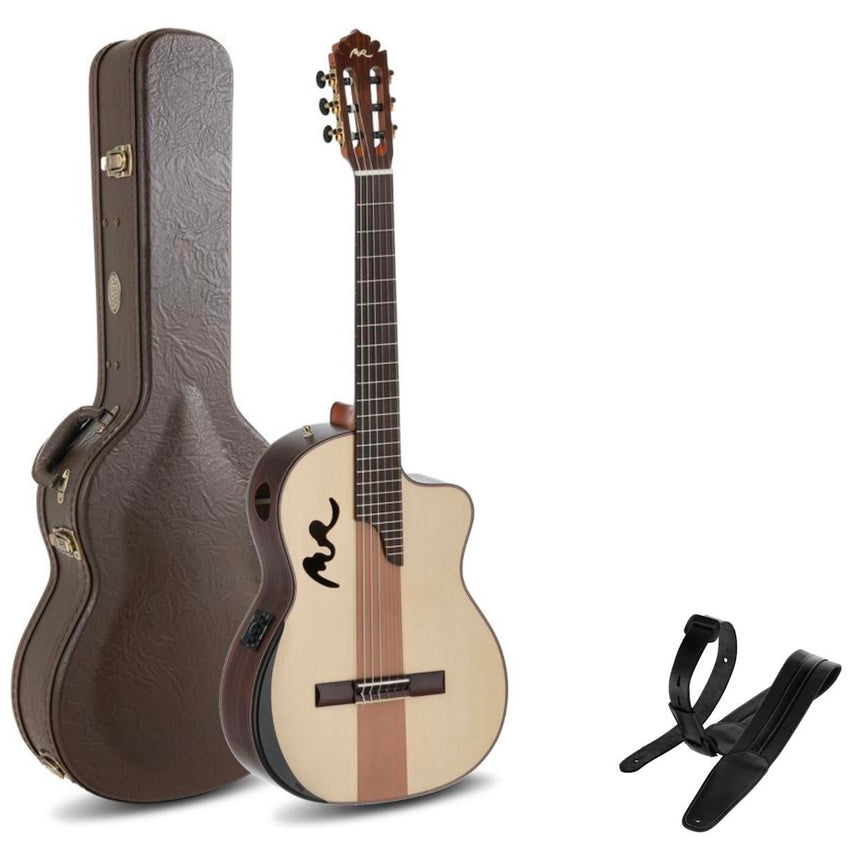 MANUEL RODRIGUEZ Café Cortado Indian Rosewood Nylon Elektro-Akustik 4/4 (501.460) B-Ware - Musik-Ebert Gmbh