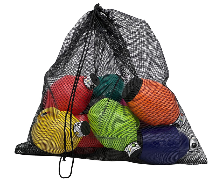 Soundbellows Jumbo SBS-JDL, multicoloured low diatonic set – instruments with carrying net