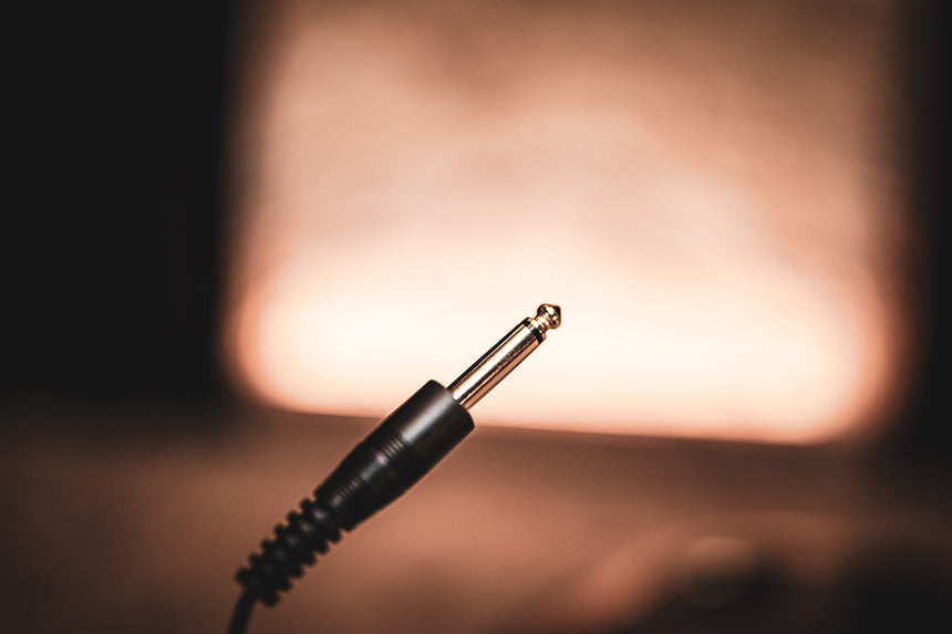 MEINL Sonic Energy SEPU pickup in black – 6.35 mm jack plug detail
