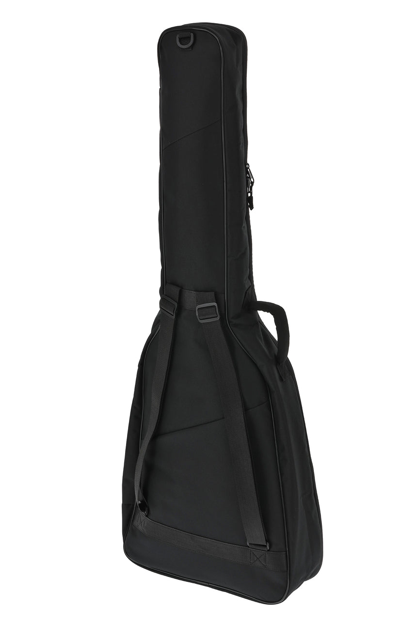 Housse de guitare acoustique GEWA Basic 5 211.200 noire – Vue arrière de trois quarts