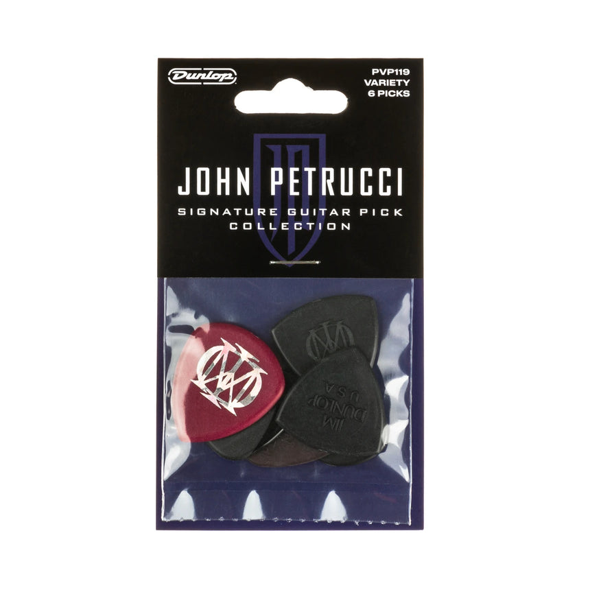 Dunlop PVP119 John Petrucci Signature Variety Pack, six picks – front of packaging