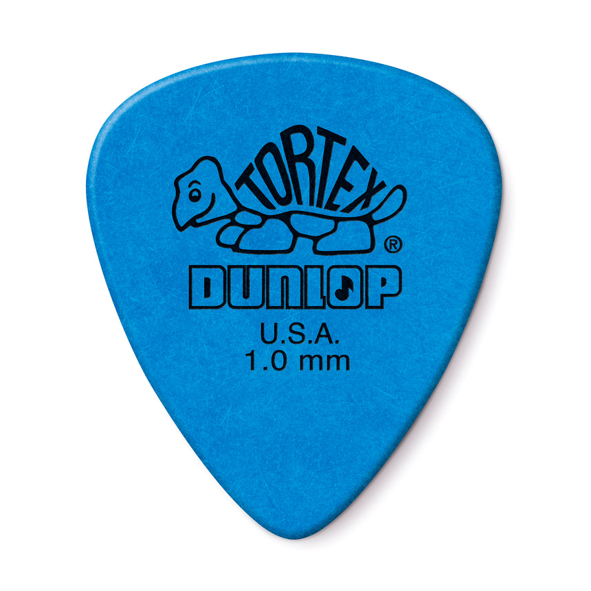 Dunlop Tortex Standard 1,00 mm, einzelnes Plektrum, Vorderseite