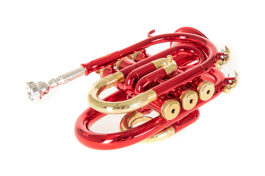 Roy Benson PT-101R, rouge – vue oblique du dessous