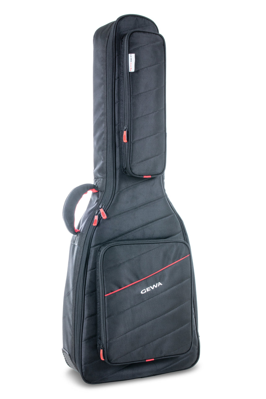 GEWA Cross 30 Konzertgitarrentasche 4/4 215.505, schwarz – Vordere Schrägansicht