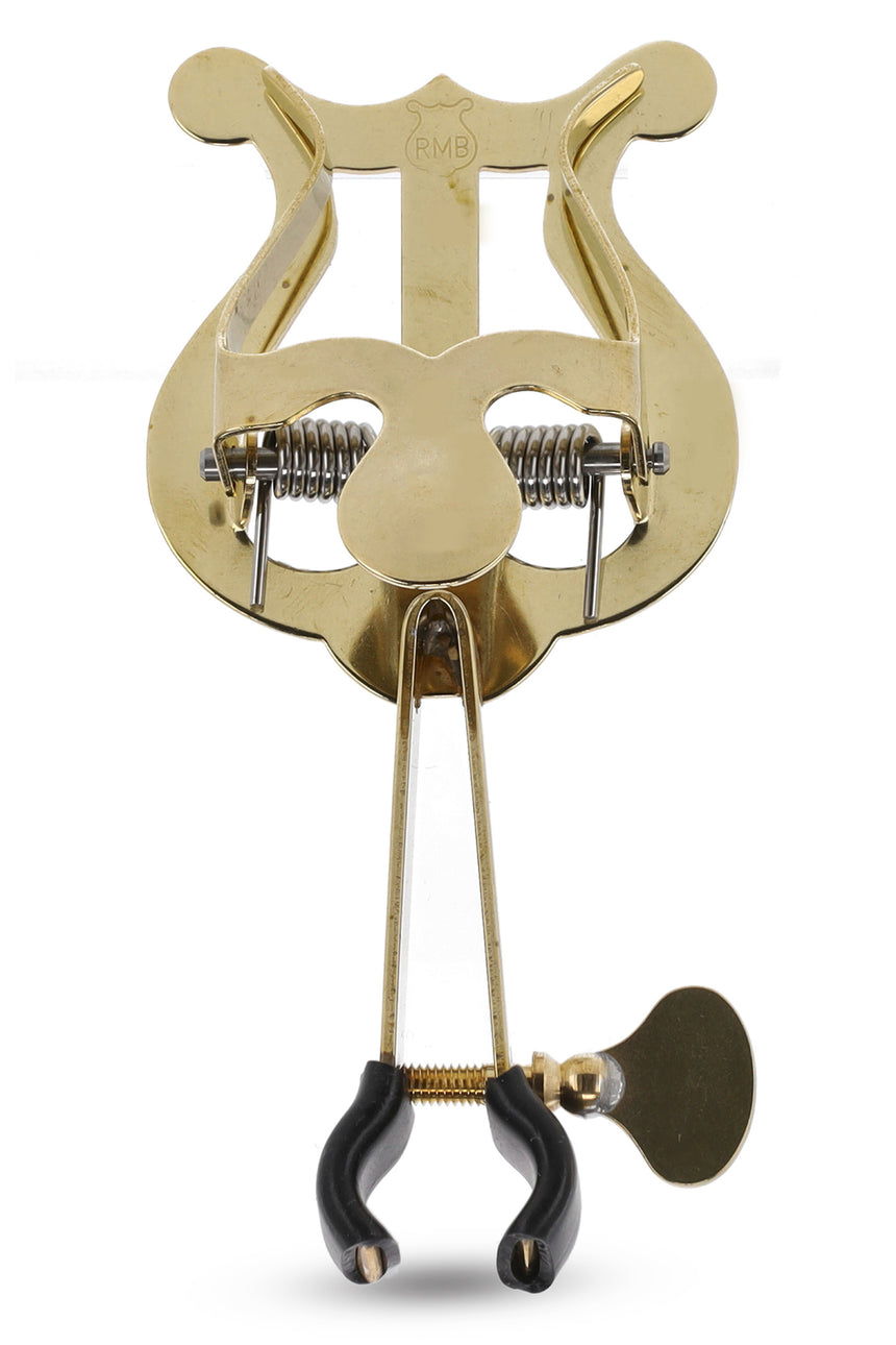 GEWA 730560 trumpet lyre, small, brass – front view