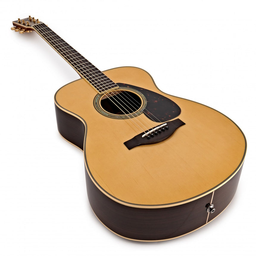 Guitare acoustique Yamaha LS6 ARE, épicéa massif, avec micro