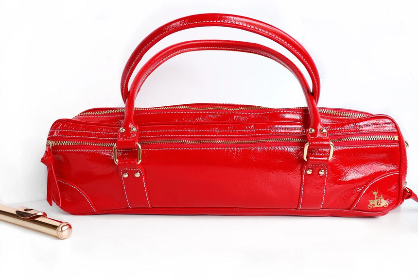 Flutescooter Bag für Querflöte aus weichem Echtleder - Musik-Ebert Gmbh