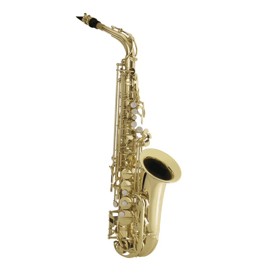 Antigua AS2155LQ-GH Altsaxophon-Bundle mit Ständer, Pflegeset & Bissplatten