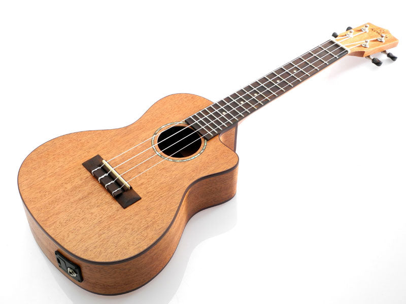 koki'o Mahagoni Concert Ukulele Elektrisch U-LMHLMH-CE-C - Musik-Ebert Gmbh