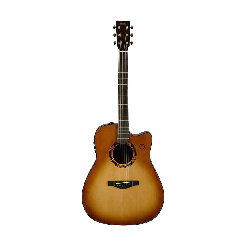 Yamaha TAG3 C Sand Burst TransAcoustic-Westerngitarre – Frontansicht