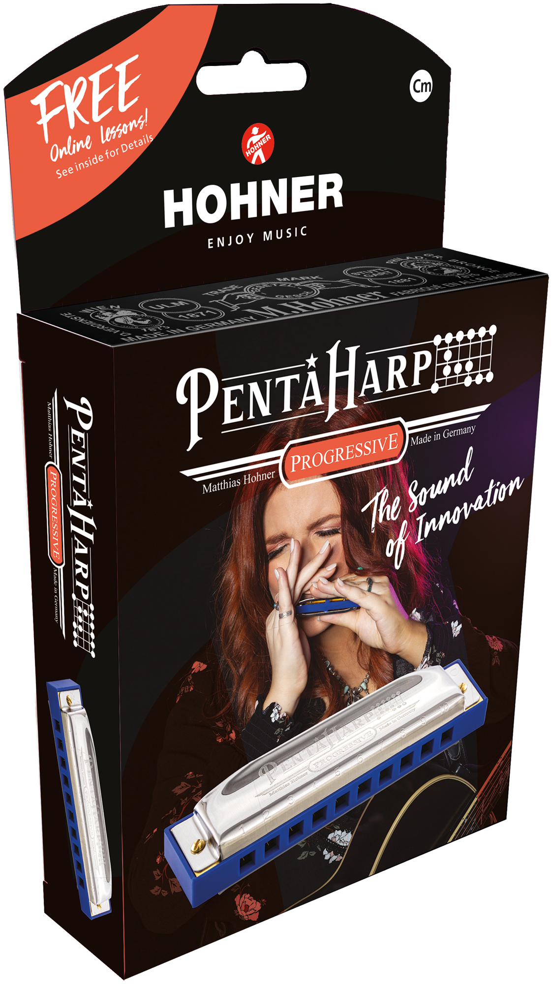 HOHNER Mundharmonika, Penta Harp, Bb-Moll - Musik-Ebert Gmbh