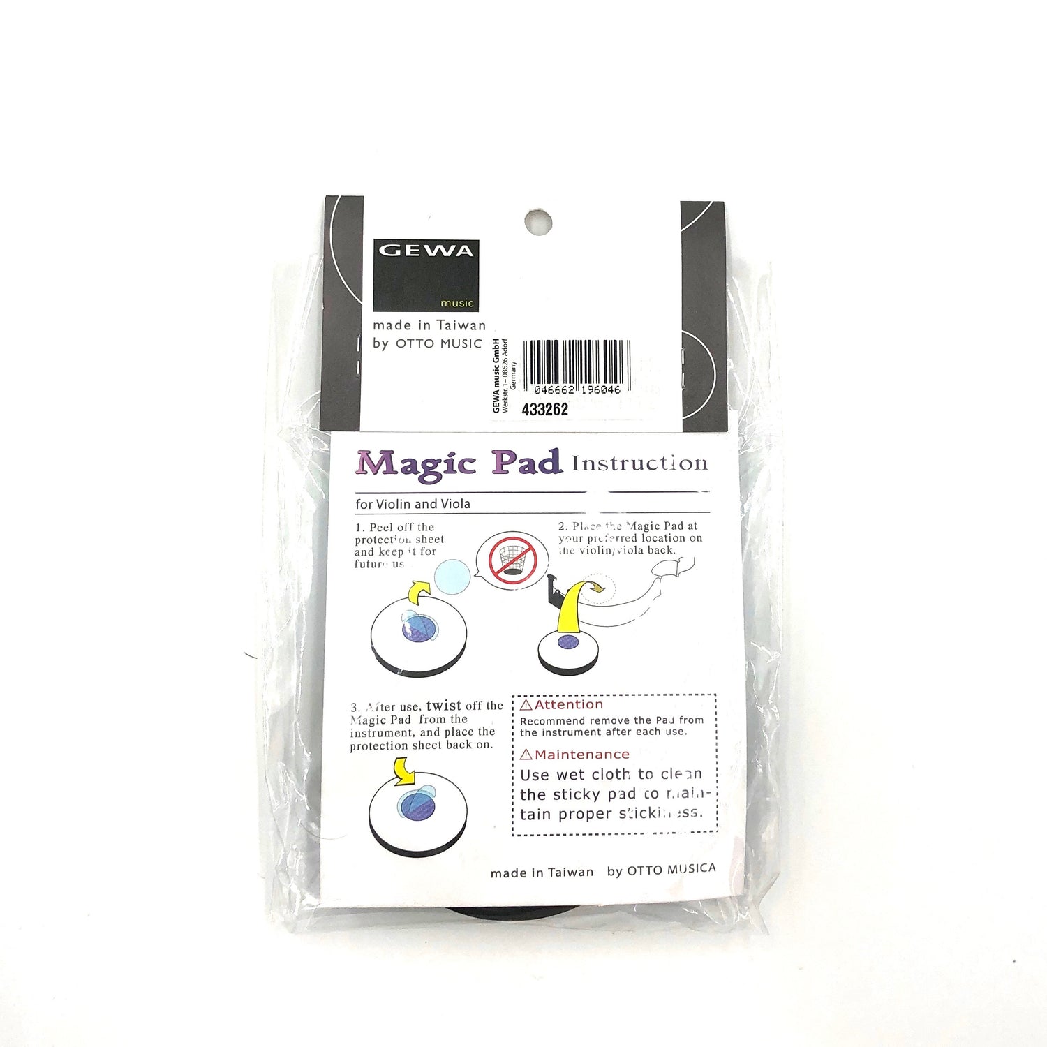 Schulterkissen Magic Pad für Violine und Viola - Musik-Ebert Gmbh