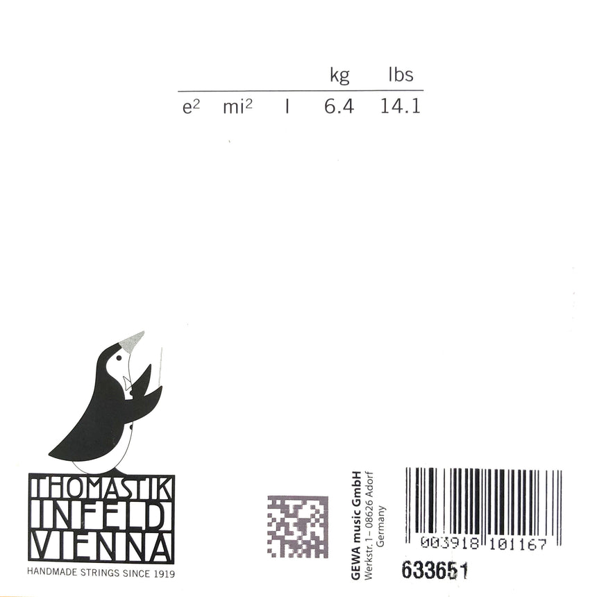 Thomastik Dominant Violin Einzelsaite E 130 mit Kugel 3/4 - Musik-Ebert Gmbh