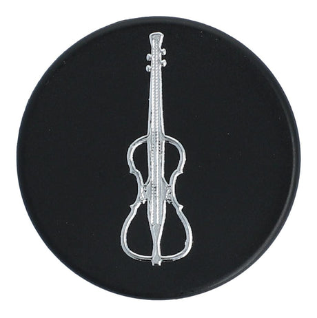 Magnete mit Instrumenten und Musik-Motiven, schwarz/silber - Musik-Ebert Gmbh