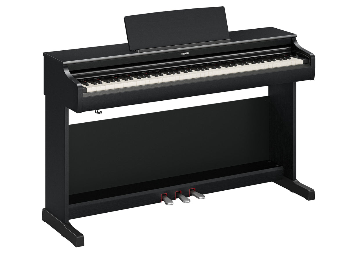Yamaha YDP-166 Schwarz – Seitenansicht