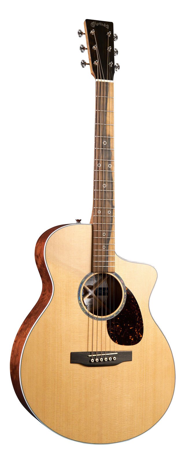Martin Guitars SC-13E Modern Westerngitarre mit Tonabnehmer inklusive Gigbag