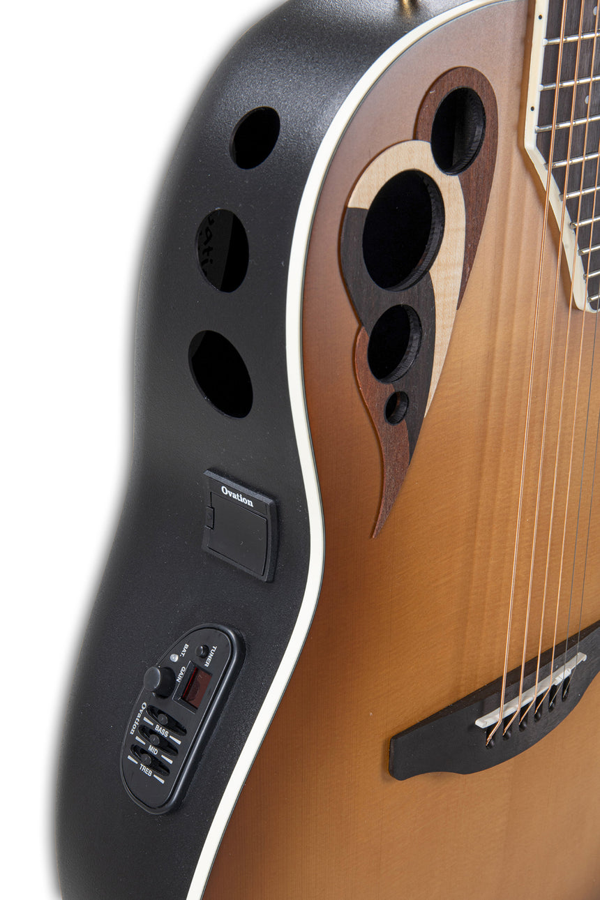 Ovation Celebrity Elite Deluxe CDX40-PB-G Peach Burst – Griffbrett