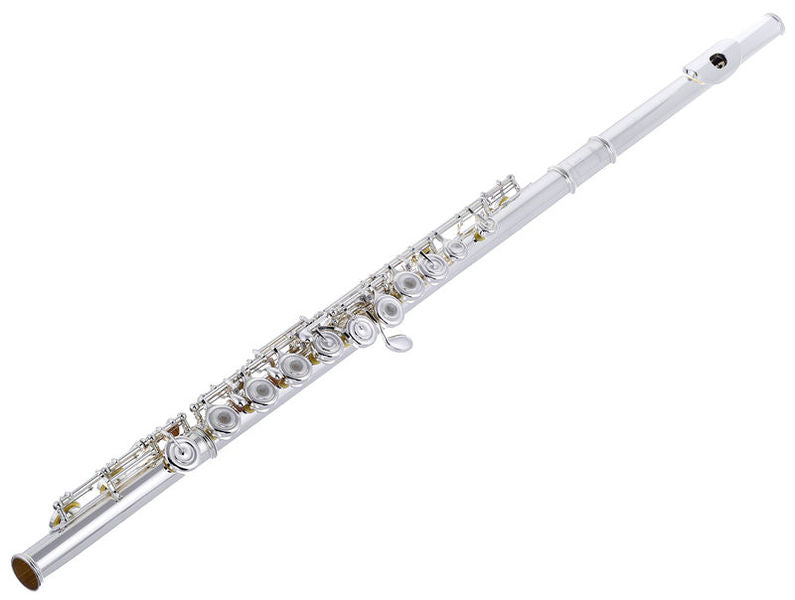 Yamaha YFL-472 Querflöten-Bundle Ringklappen mit Ständer & Pflegeset