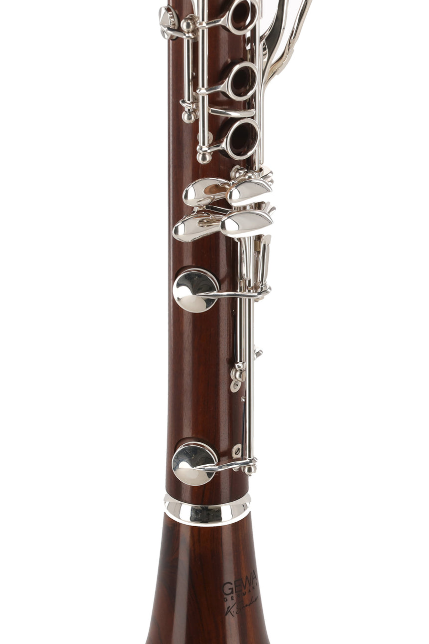 GEWA Germany Bb-Klarinette KS30PE K. Sandner mit Es- Heber Palisander Korpus Böhm System (Kopie)