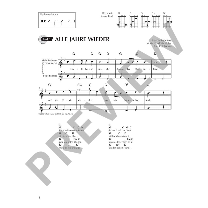 Gitarre spielen - mein schönstes Hobby Weihnachtslieder (+Online Audio) - Tönnes, Rolf - Musik-Ebert Gmbh