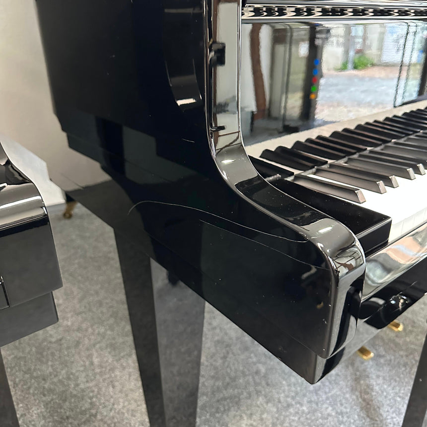 GROTRIAN - STEINWEG Flügel Mod. 189 Occasion schwarz poliert Bj. 1982 sehr guter Zustand (gebraucht)