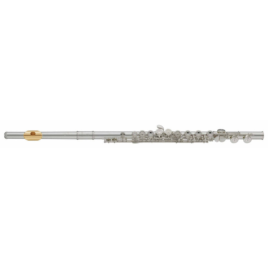 Yamaha YFL-312GL Querflöten-Bundle mit vergoldeter Mundlochplatte, Ständer & Pflegeset