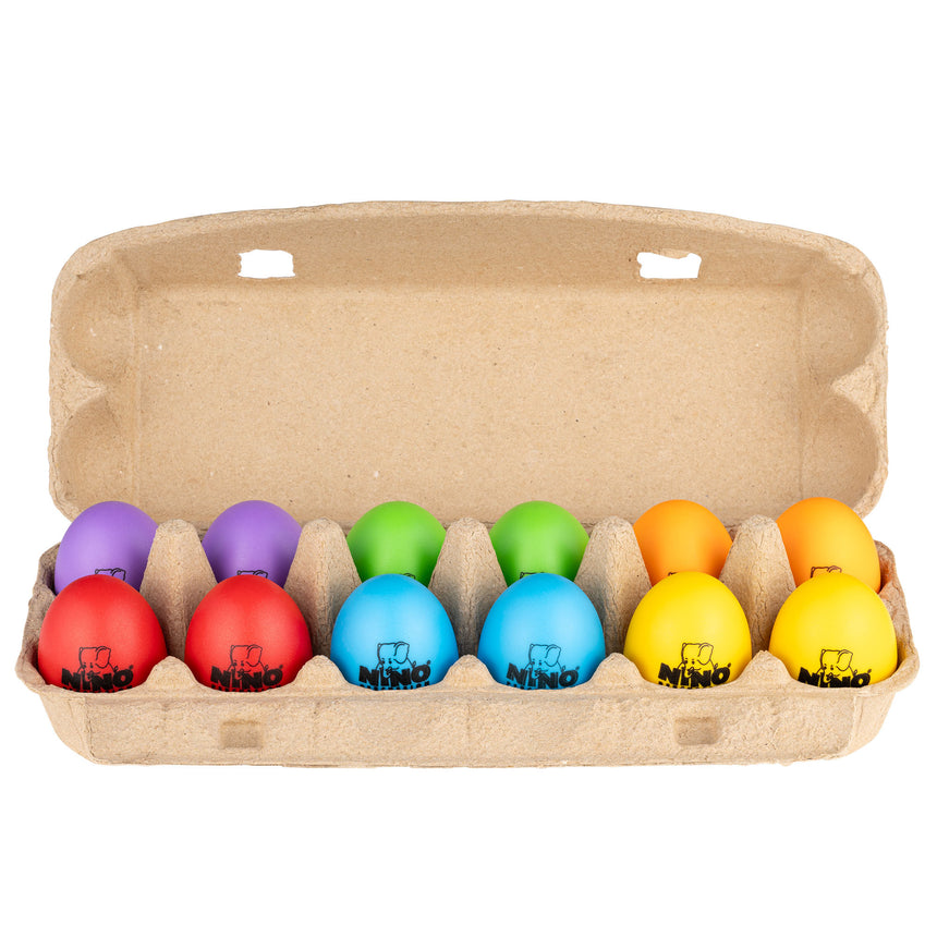 NINO Percussion Egg Shaker Set - Soft Sound - Musik-Ebert Gmbh