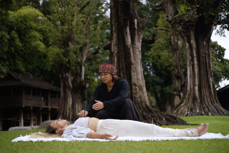 MEINL Sonic Energy 2-teiliges TCM Therapy Tuning Fork Yin & Yang Set TTF-TCM-YYSET