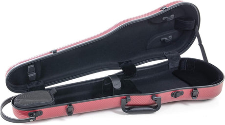 PURE GEWA Violinformetui Polycarbonat 1.8 rot 4/4 (B-Ware) - Musik-Ebert Gmbh