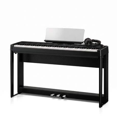 Kawai ES-920 Schwarz Bundle mit Ständer, Pedalen und Kopfhörer – bundle-hero