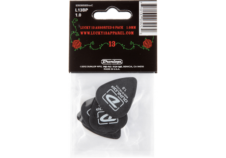 Lucky 13 Serie II, 1.00 mm, Player's Pack (6 Stck.) - ADU L13BP10 - Musik-Ebert Gmbh
