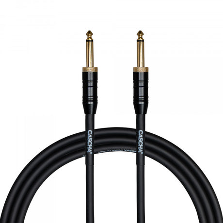 Cascha Professional Line Gitarrenkabel schwarz - Musik-Ebert Gmbh